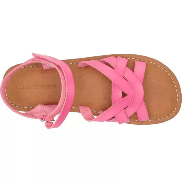 Amazon Essentials Girls Strappy SandalPink