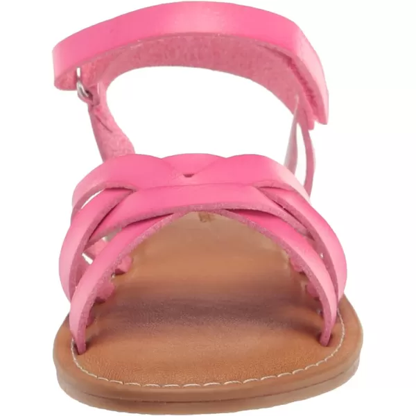 Amazon Essentials Girls Strappy SandalPink