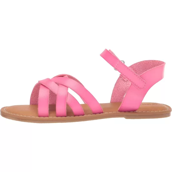 Amazon Essentials Girls Strappy SandalPink