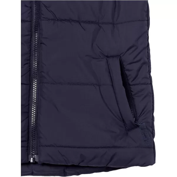 Amazon Essentials Girls and Toddlers Heavyweight Puffer VestNavy