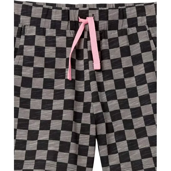 Amazon Essentials Girls and Toddlers Knit Jersey Play Shorts Previously Spotted Zebra Multipacks3 PinkLight GreyBlack Cars