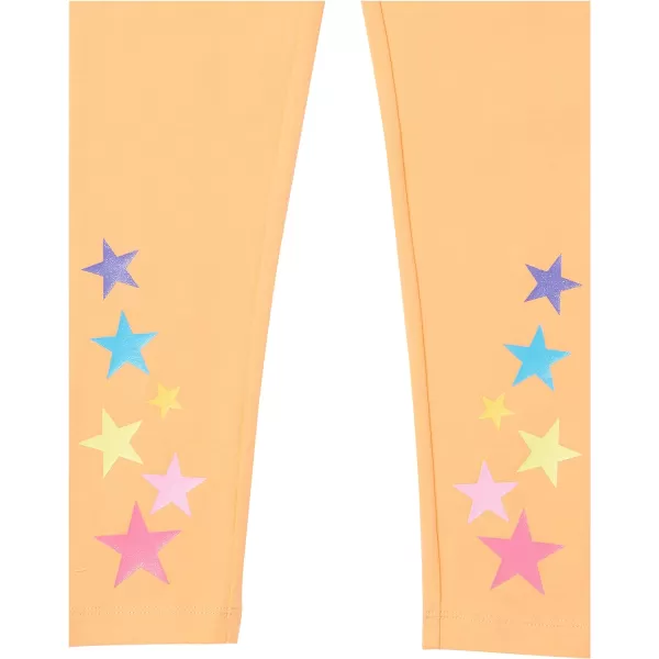 Amazon Essentials Girls and Toddlers Leggings Multipacks5 BluePurpleCamoSkaterStars