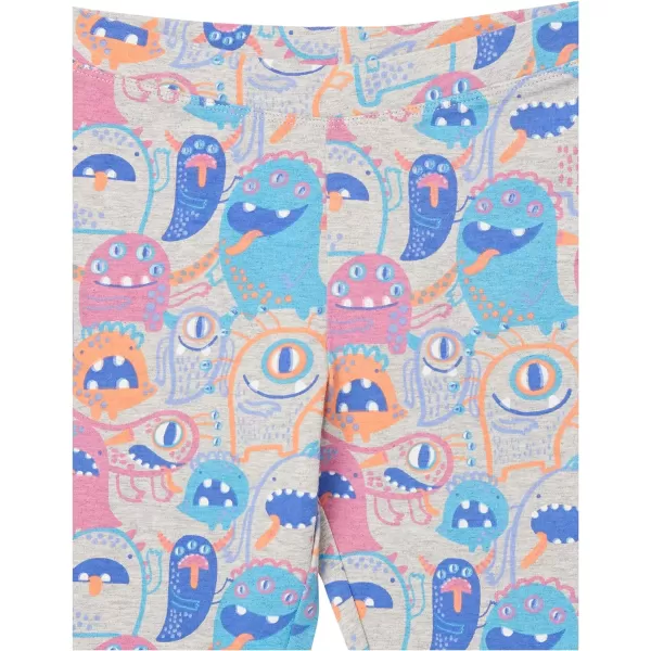 Amazon Essentials Girls and Toddlers Leggings Previously Spotted Zebra Multipacks5 Grey HeatherIvoryLight BlueNavy SpaceMonsters