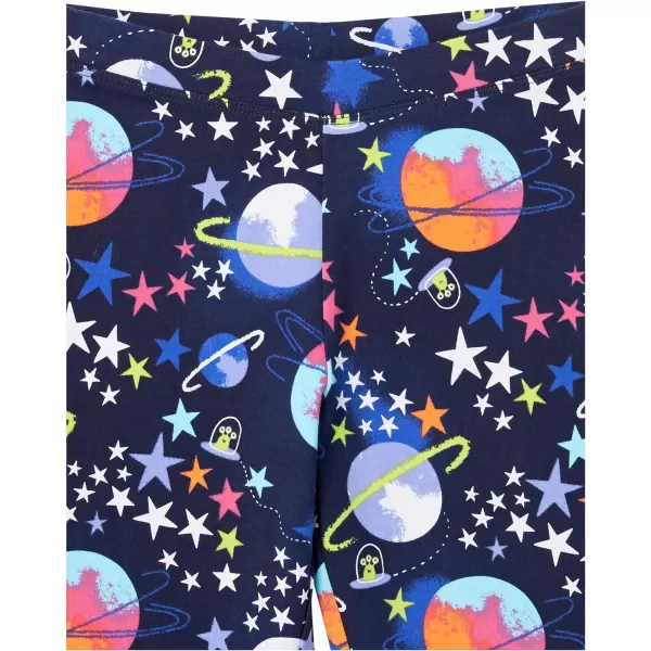 Amazon Essentials Girls and Toddlers Leggings Previously Spotted Zebra Multipacks5 Grey HeatherIvoryLight BlueNavy SpaceMonsters