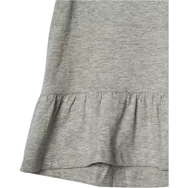Amazon Essentials Girls and Toddlers ShortSleeve and Sleeveless Tunic Tops Previously Spotted Zebra Multipacks3 Black BananasGreyWhite Stars