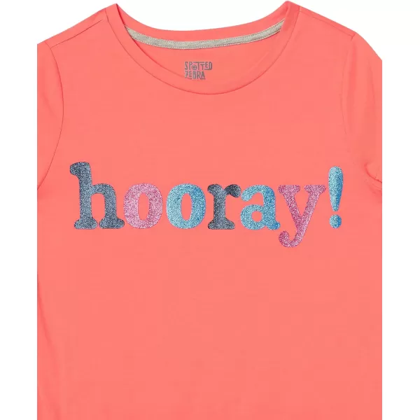Amazon Essentials Girls and Toddlers ShortSleeve and Sleeveless Tunic Tops Previously Spotted Zebra Multipacks3 BlackOrangePink Owl