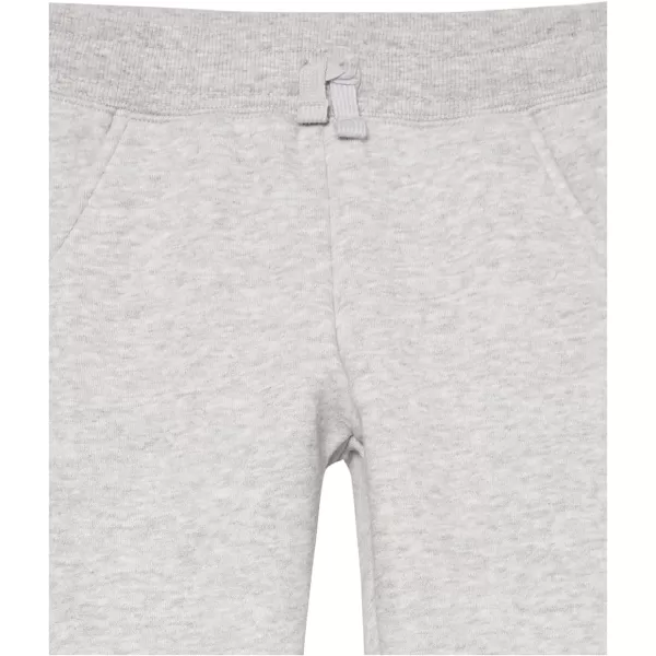Amazon Essentials Girls and Toddlers Sweatpants Multipacks2 Light Grey Heather