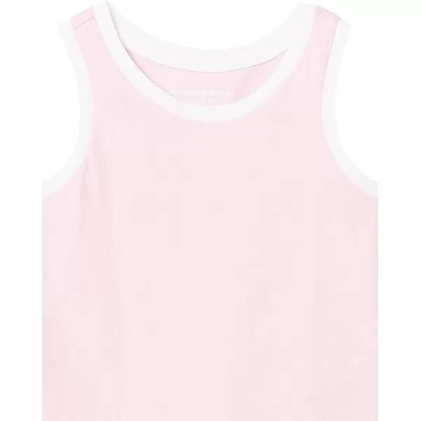 Amazon Essentials Girls and Toddlers Tank Top Multipacks3 BluePinkWhite Floral