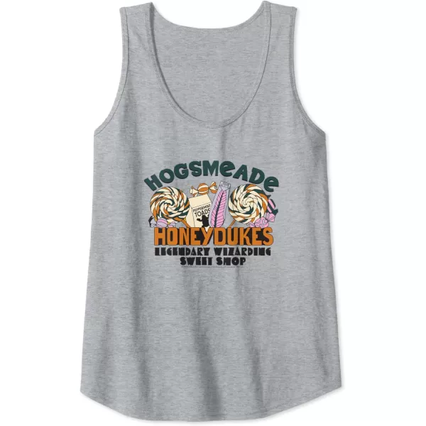 Amazon Essentials Harry Potter Honeydukes Legendary Wizarding Sweet Shop Tank TopHeather Grey