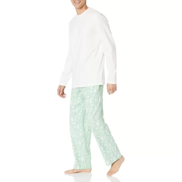 Amazon Essentials Holiday Family Matching Pajama SetsMens Forest Animals  Set