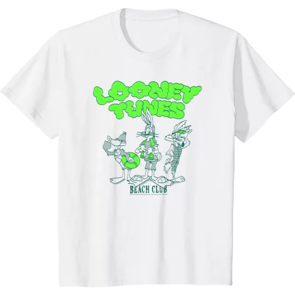 Amazon Essentials Looney Tunes Beach Club TShirtWhite