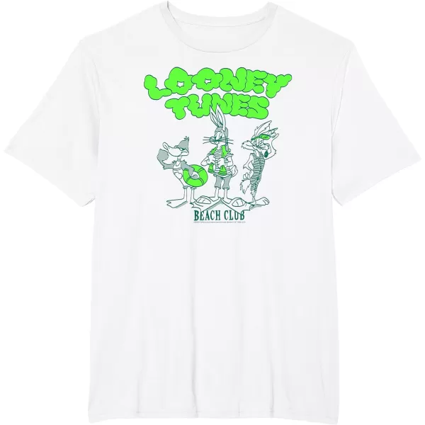 Amazon Essentials Looney Tunes Beach Club TShirtWhite