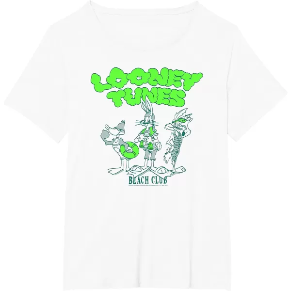 Amazon Essentials Looney Tunes Beach Club TShirtWhite