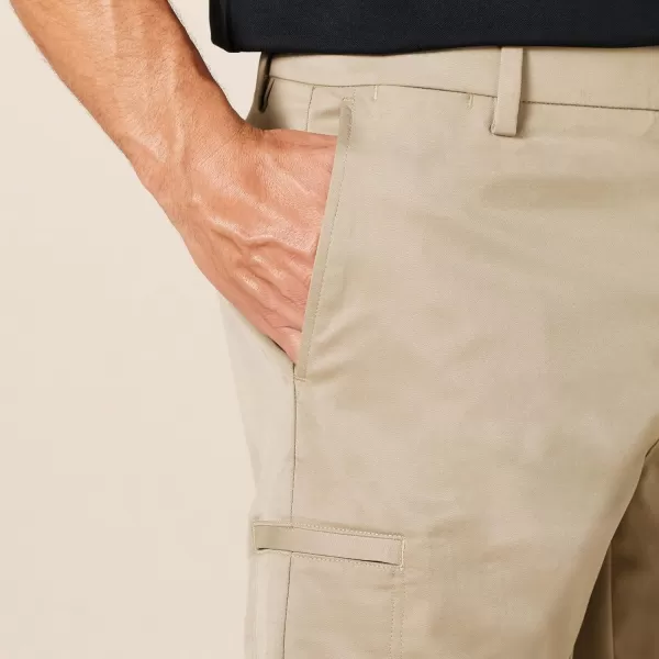 Amazon Essentials Mens 10 ClassicFit Cargo Golf Short Available in Big  TallKhaki Brown