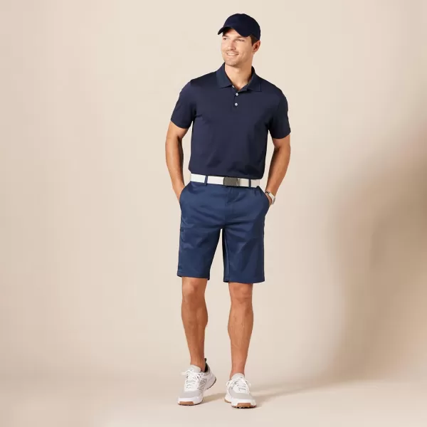 Amazon Essentials Mens 10 ClassicFit Cargo Golf Short Available in Big  TallNavy