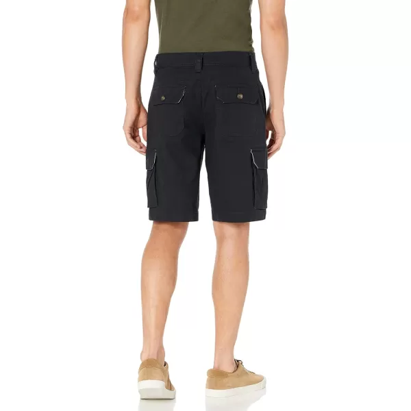 Amazon Essentials Mens 10 Lightweight Ripstop Stretch Cargo ShortBlack