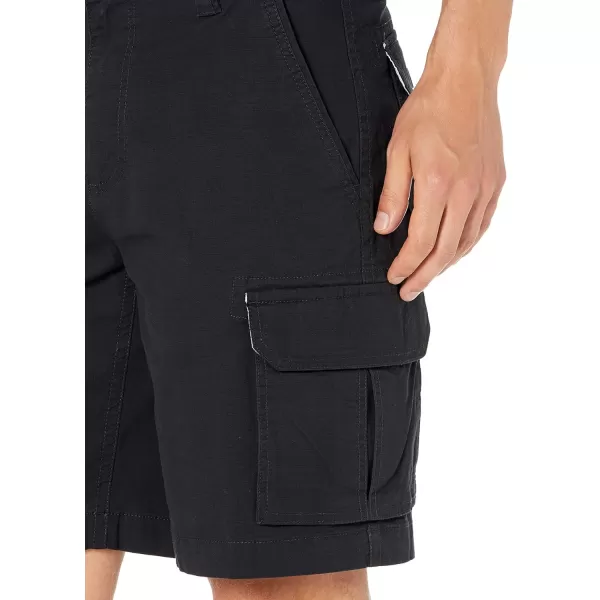 Amazon Essentials Mens 10 Lightweight Ripstop Stretch Cargo ShortBlack