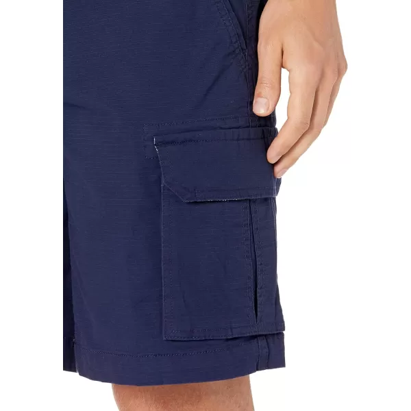 Amazon Essentials Mens 10 Lightweight Ripstop Stretch Cargo ShortNavy