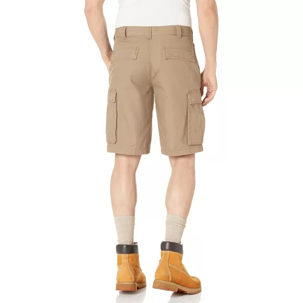 Amazon Essentials Mens 11 Workwear Cargo ShortKhaki Brown