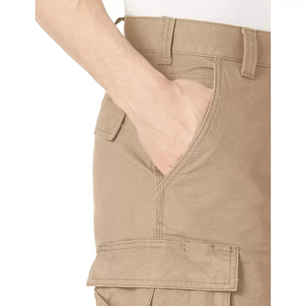 Amazon Essentials Mens 11 Workwear Cargo ShortKhaki Brown