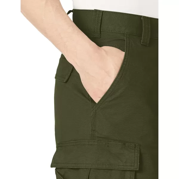 Amazon Essentials Mens 11 Workwear Cargo ShortOlive