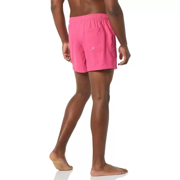 Amazon Essentials Mens 5 QuickDry Swim TrunkHot Pink