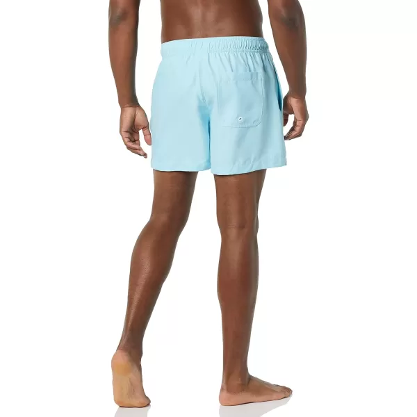 Amazon Essentials Mens 5 QuickDry Swim TrunkLight Blue