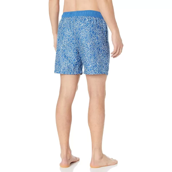 Amazon Essentials Mens 7 QuickDry Swim TrunkLight Blue