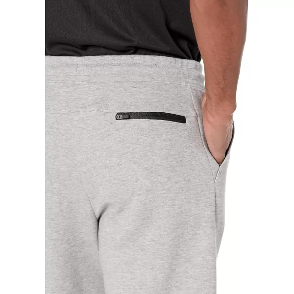 Amazon Essentials Mens 9 Tech Fleece Active ShortLight Grey Heather