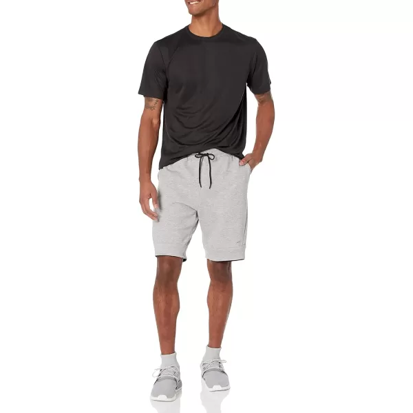 Amazon Essentials Mens 9 Tech Fleece Active ShortLight Grey Heather