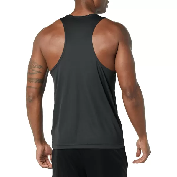 Amazon Essentials Mens Active Performance Tech Racerback TankBlack