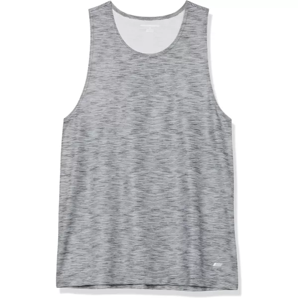 Amazon Essentials Mens Active Performance Tech Racerback TankGrey Heather