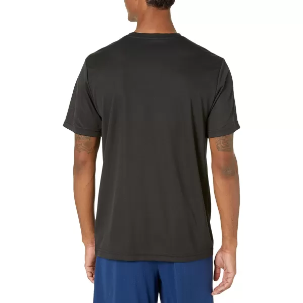 Amazon Essentials Mens Active Performance Tech TShirt Available in Big amp Tall Pack of 2Black