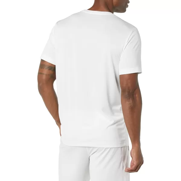 Amazon Essentials Mens Active Performance Tech TShirt Available in Big amp Tall Pack of 2BurgundyWhite