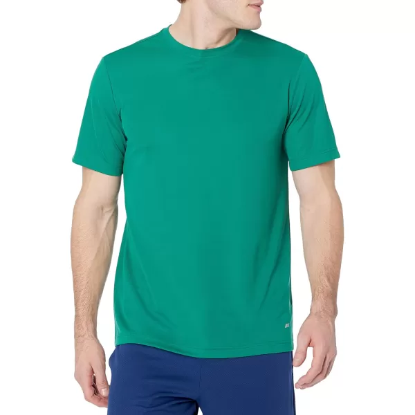 Amazon Essentials Mens Active Performance Tech TShirt Available in Big amp Tall Pack of 2GreenBlack