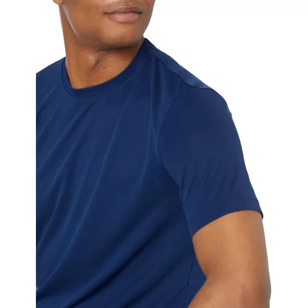 Amazon Essentials Mens Active Performance Tech TShirt Available in Big amp Tall Pack of 2OrangeNavy