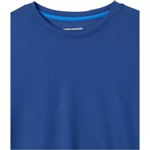 Amazon Essentials Mens Active Performance Tech TShirt Available in Big amp Tall Pack of 2Royal BlueNavy