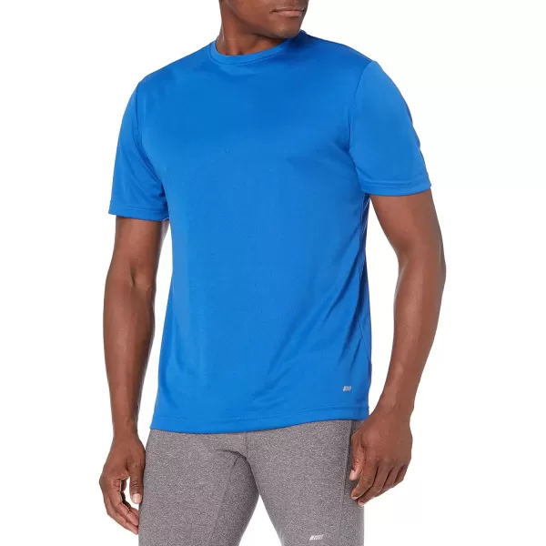 Amazon Essentials Mens Active Performance Tech TShirt Available in Big amp Tall Pack of 2Royal BlueNavy