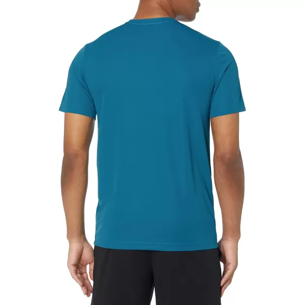 Amazon Essentials Mens Active Performance Tech TShirt Available in Big amp Tall Pack of 2Teal BlueNavy