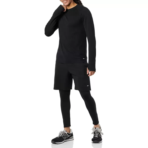 Amazon Essentials Mens Active Seamless LeggingsBlack