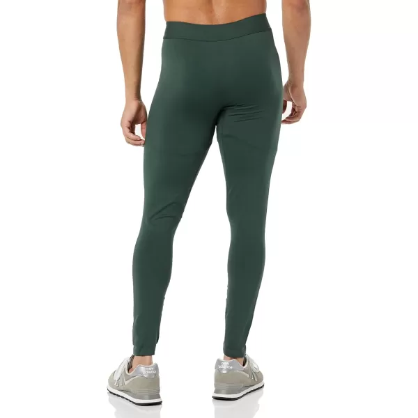 Amazon Essentials Mens Active Seamless LeggingsDark Green