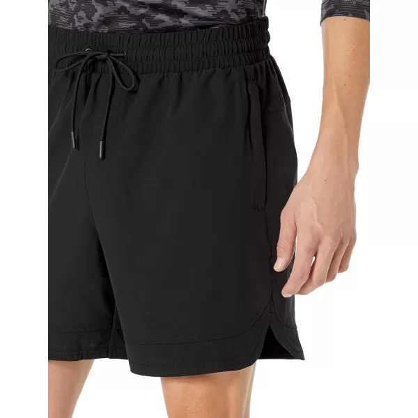 Amazon Essentials Mens Active Stretch Woven ShortsBlack