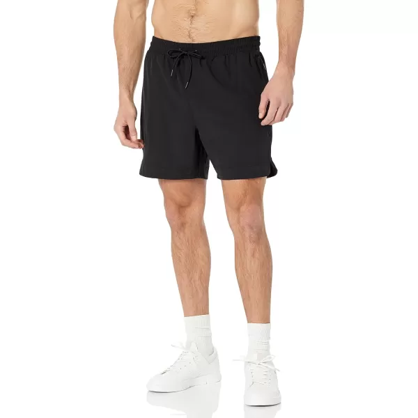 Amazon Essentials Mens Active Stretch Woven ShortsBlack