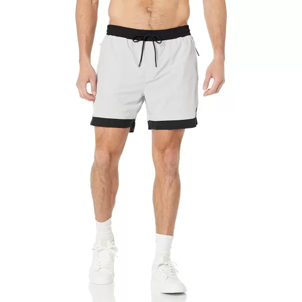 Amazon Essentials Mens Active Stretch Woven ShortsLight Grey