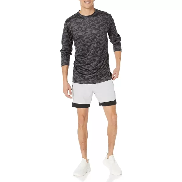 Amazon Essentials Mens Active Stretch Woven ShortsLight Grey