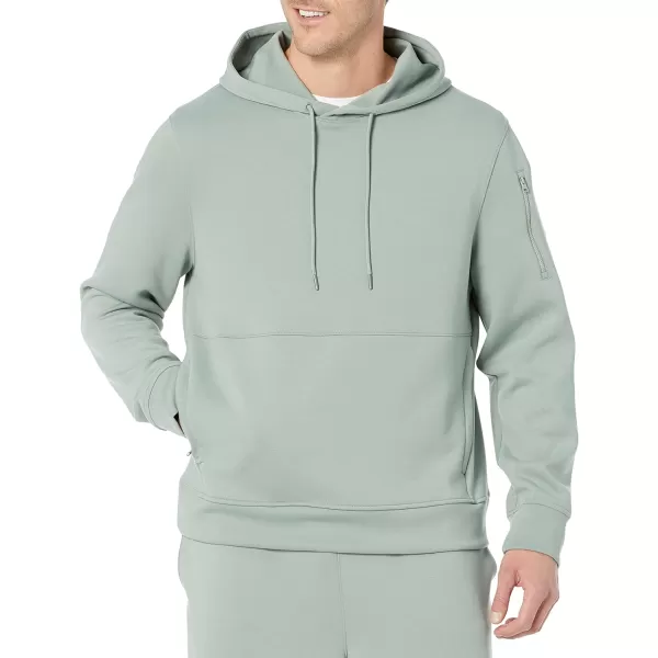 Amazon Essentials Mens Active Sweat Hooded SweatshirtSage Green