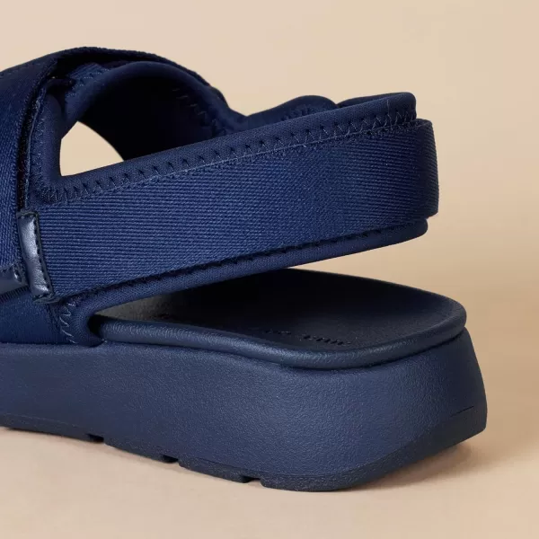 Amazon Essentials Mens Adjustable Triple Strap SandalNavy