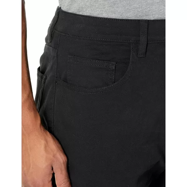 Amazon Essentials Mens AthleticFit 5Pocket Comfort Stretch Chino Pant Previously GoodthreadsBlack