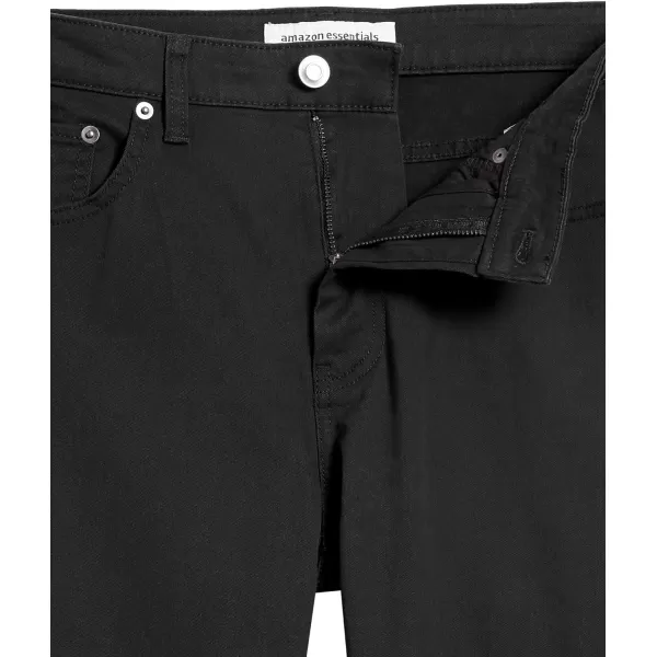 Amazon Essentials Mens AthleticFit 5Pocket Stretch Twill Pant Available in Big amp TallBlack