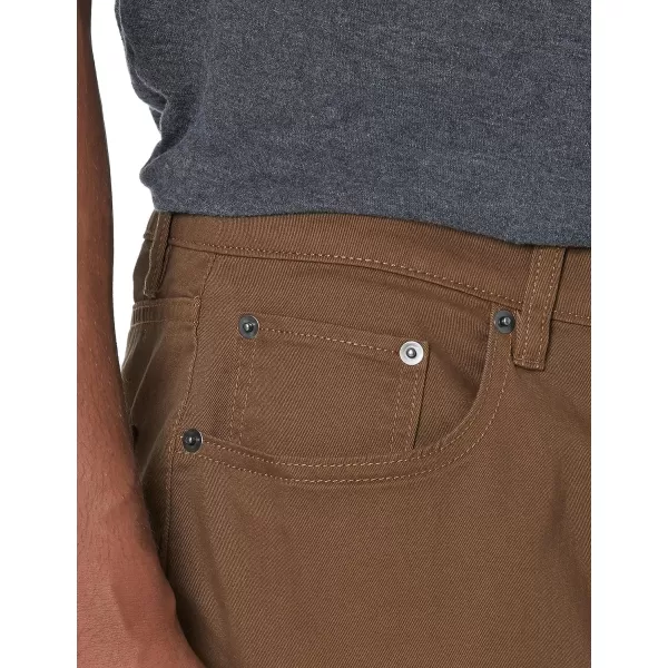 Amazon Essentials Mens AthleticFit 5Pocket Stretch Twill Pant Available in Big amp TallBrown